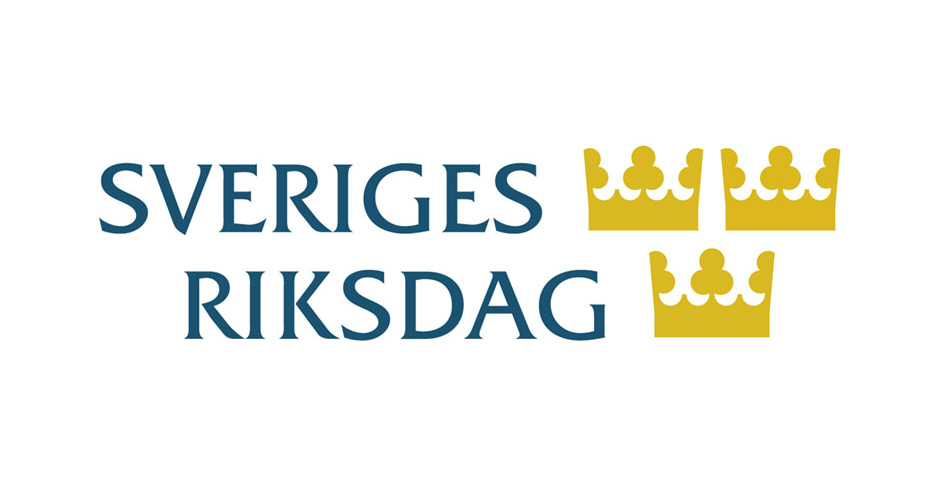 Sveriges riksdag logotype